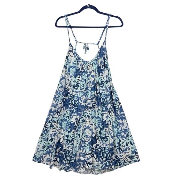 Roxy nwt summer adventures mini tunic dress L - Picture 2 of 4